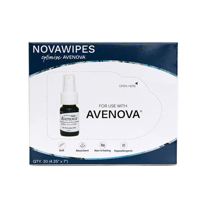 NovaWipes® Eyelid Cleansing Pads – Compatible with Avenova® Spray