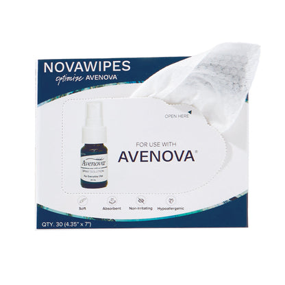 NovaWipes® Eyelid Cleansing Pads – Compatible with Avenova® Spray
