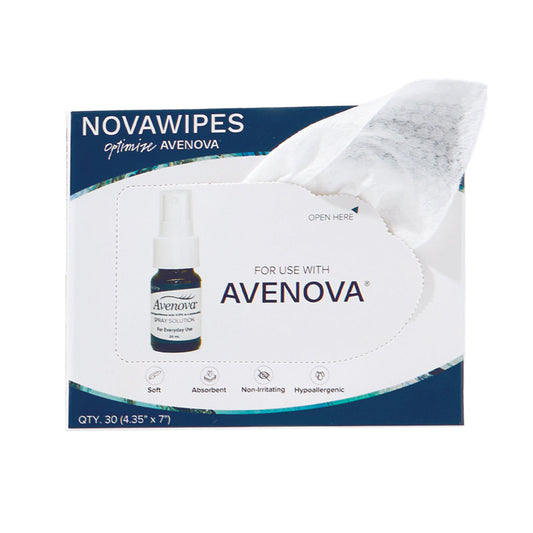 NovaWipes® Eyelid Cleansing Pads – Compatible with Avenova® Spray