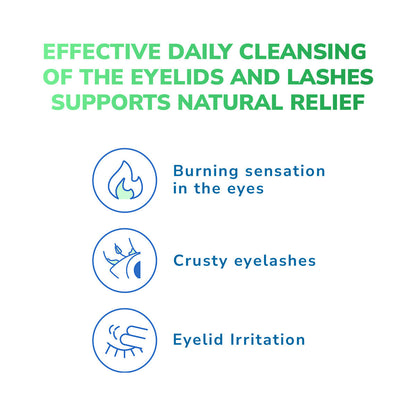 Optase® Tea Tree Oil Eyelid Cleansing Gel – Preservative-Free Lid & Lash Hygiene (50 ml)