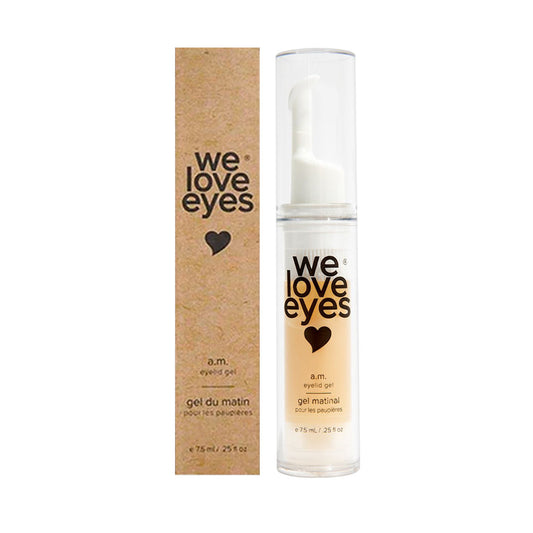 We Love Eyes AM Eyelid Gel – Morning Hydration & Puffiness Relief (7.5ml)