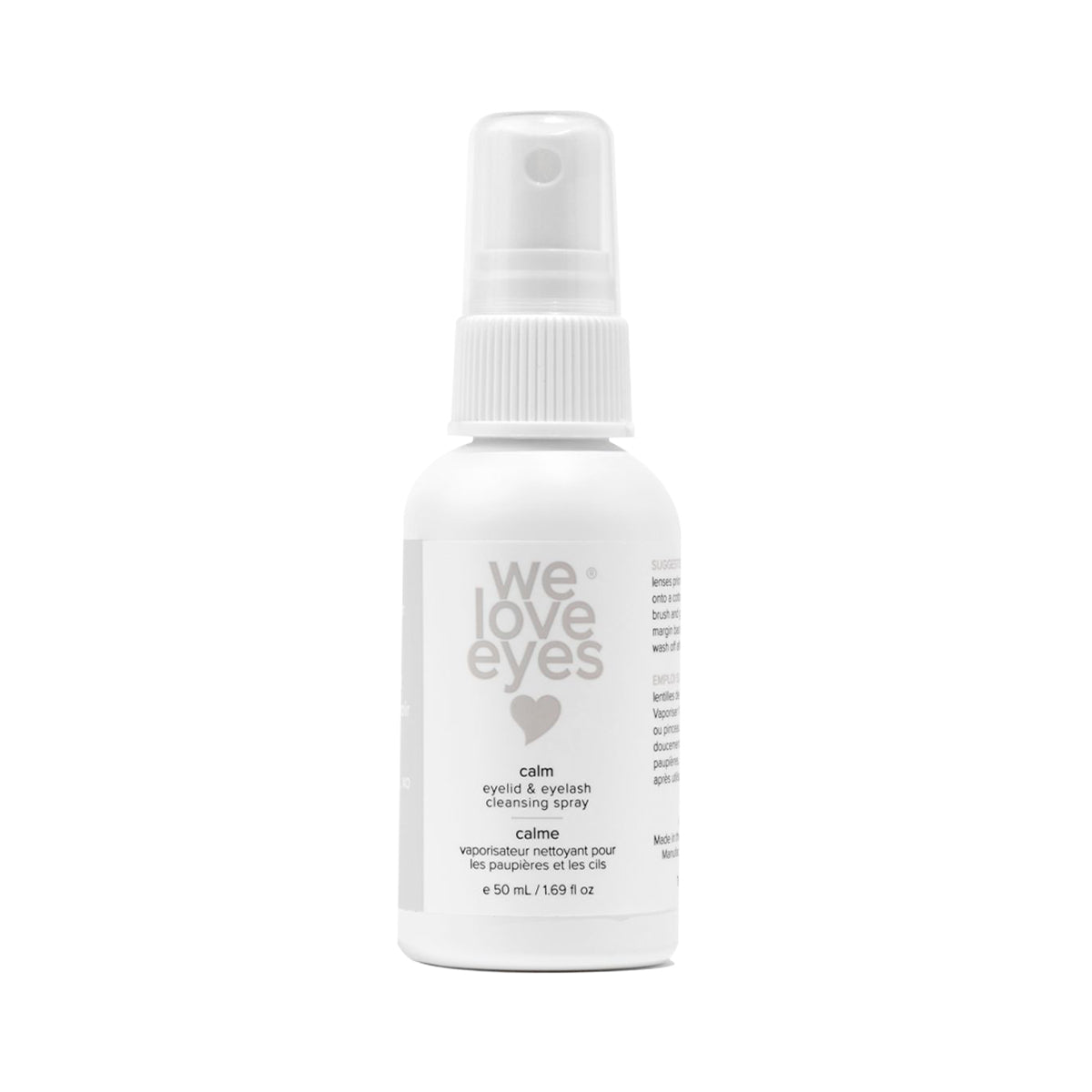 We Love Eyes Calm Eyelid & Lash Spray with Hypochlorous – 50mL