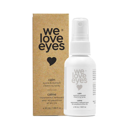 We Love Eyes Calm Eyelid & Lash Spray with Hypochlorous – 50mL