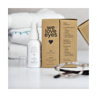 We Love Eyes Calm Eyelid & Lash Spray with Hypochlorous – 50mL