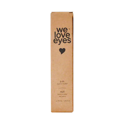 We Love Eyes P.M. Eyelid Butter – Overnight Nourishing Treatment for Dry, Sensitive Eyes (7.5ml)