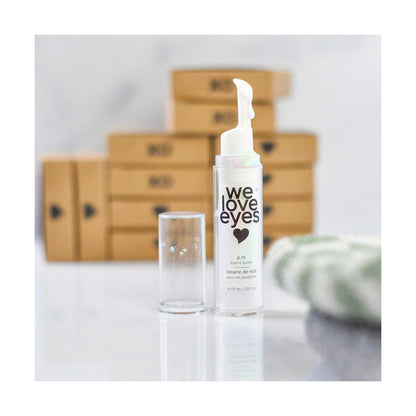 We Love Eyes P.M. Eyelid Butter – Overnight Nourishing Treatment for Dry, Sensitive Eyes (7.5ml)