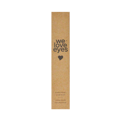We Love Eyes Eyelid & Lash Margin Scrub Brush – Gentle Daily Eyelid Cleaner