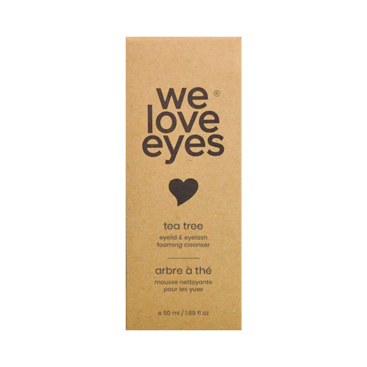 We Love Eyes® Tea Tree Foaming Eyelid Cleanser – Gentle Daily Eyelid & Lash Hygiene