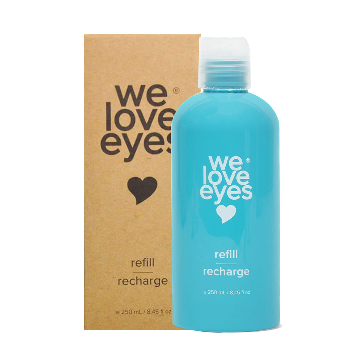 We Love Eyes Tea Tree Eyelid Foaming Cleanser Refill – Gentle Antimicrobial Eye Hygiene, 250 mL