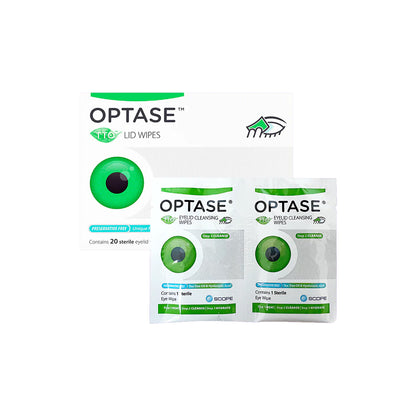 Optase Complete Dry Eye Relief Kit (B) – Reusable Heat Mask, Tea Tree Eyelid Wipes & Lubricant Eye Spray